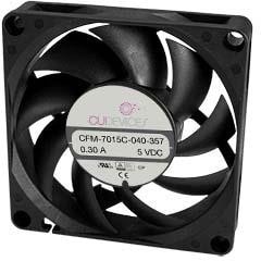 8021477721 CFM-7015C-240-357, DC Fans dc axial fan, 70 mm square, 15 mm, 24 Vdc, omniCOOL, 4000 RPM, 25.68 CFM Hirschmann