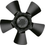 8004985637 A4S250-AA02-02, AC Fans AC Axial Fan, 250x72.5mm Round, 230VAC, 67W, 1620RPM, 100Pa, 2x Lead Wires, IP44 Hirschmann