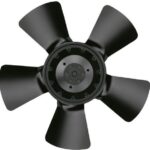 8004985637 A4S250-AA02-02, AC Fans AC Axial Fan, 250x72.5mm Round, 230VAC, 67W, 1620RPM, 100Pa, 2x Lead Wires, IP44 Hirschmann