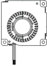 8004574095 BFB04505HHA-CF00, Blowers & Centrifugal Fans Blower, 45x10mm, 5VDC, Ball Bearing, 3x Lead Wire, Lock Rotor Sensor, Tachometer Hirschmann