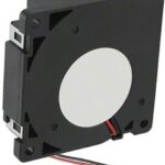 8006063996 BFB04512HHA-C, Fan Blower 12VDC Square - 45mm L x 45mm H Ball 3.5 CFM (0.098m³/min) 2 Wire Leads Hirschmann