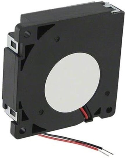 8006063996 BFB04512HHA-C, Fan Blower 12VDC Square - 45mm L x 45mm H Ball 3.5 CFM (0.098m³/min) 2 Wire Leads Hirschmann