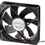 8021502250 CFM-A225BG-115-281, DC Fans dc axial fan, 120 mm square, 25 mm, 12 Vdc, ball, 1500 RPM, 51.75 CFM Hirschmann