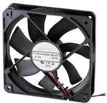 8021502275 CFM-A225BG-130-431-20, DC Fans dc axial fan, 120 mm square, 25 mm, 12 Vdc, ball, 3000 RPM, 104.45 CFM, TS Hirschmann