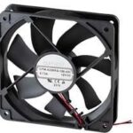 8021502303 CFM-A225SG-123-374-22, DC Fans dc axial fan, 120 mm square, 25 mm, 12 Vdc, sleeve, 2300 RPM, 80.17 CFM, TS/PWM Hirschmann