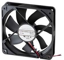 doc030641393 8021502303 CFM-A225SG-123-374-22, DC Fans dc axial fan, 120 mm square, 25 mm, 12 Vdc, sleeve, 2300 RPM, 80.17 CFM, TS/PWM Hirschmann — изображение 1
