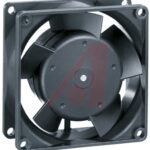 8006476768 8314/19H, DC Fans Tubeaxial, 80x32mm, 24VDC, 47.1CFM, 6W, 48dB, 5000RPM, Ball, Open Collect Alarm Hirschmann