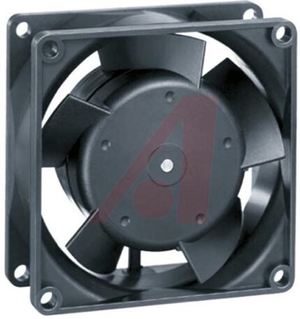8006476768 8314/19H, DC Fans Tubeaxial, 80x32mm, 24VDC, 47.1CFM, 6W, 48dB, 5000RPM, Ball, Open Collect Alarm Hirschmann