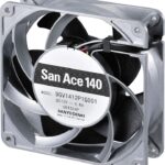 8007277267 9GV1424P1G001, DC Fans Axial Fan, 140x140x38mm, 24VDC, Guide Vane, High Performance, Ribless, Tach/PWM Hirschmann
