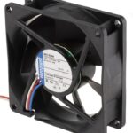 8009482654 8412 N/2GH-214, 8400 N Series Axial Fan, 12 V dc, DC Operation, 78m³/h, 2.2W, 80 x 80 x 25mm Hirschmann