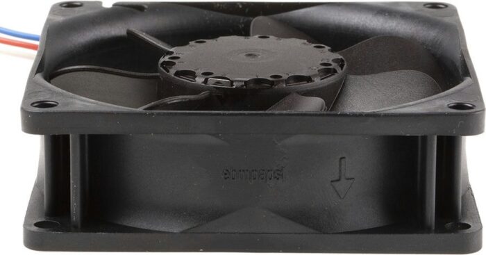 8009482654 8412 N/2GH-214, 8400 N Series Axial Fan, 12 V dc, DC Operation, 78m³/h, 2.2W, 80 x 80 x 25mm Hirschmann — изображение 3