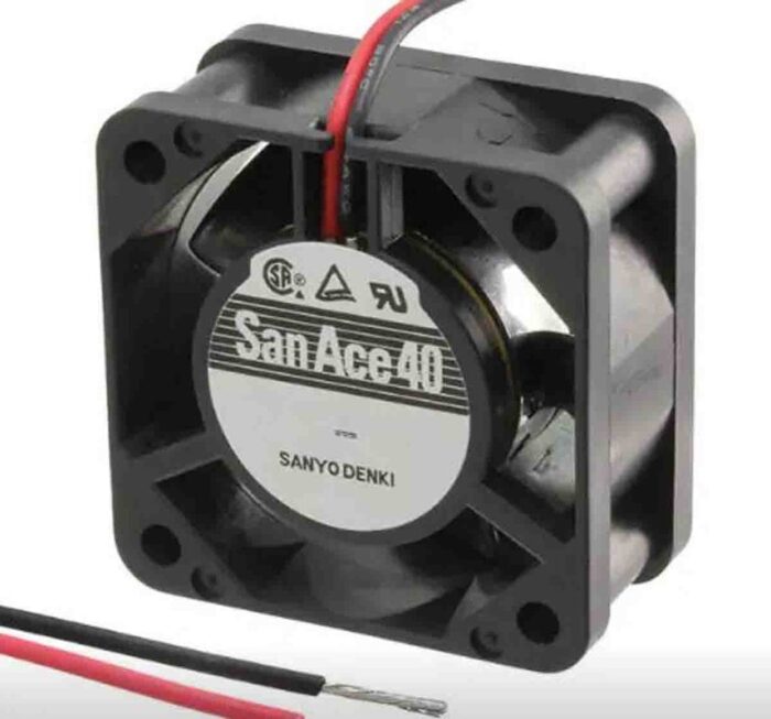 8013282499 Вентилятор Sanyo Denki 109P0424H702 40x15, 24v, 0.08A, 2pin Hirschmann — изображение 3