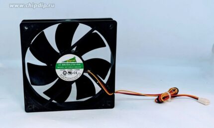 8035599559 Вентилятор ALPINE DF1202512B2HN 12V DC 0.32A 3.84W 120x25 3pin () Hirschmann