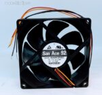 8018437125 Вентилятор Sanyo Denki San Ace 92 9GA0912P4J03 12V DC 0.39A 92X25 4pin Hirschmann