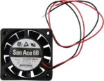 8016680040 109P0624W602, 109P Series Axial Fan, 24 V dc, DC Operation, 8, 14cfm, 1.68W, 70mA Max, 60 x 60 x 20mm Hirschmann — изображение 2