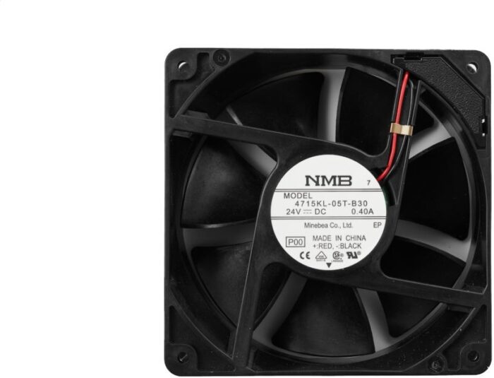 8033074094 DC axial fan, 24 V, 119 x 38 x 119 mm, 184 m³/h, 42 dB, ball bearing, SCHROFF 20713-240 Hirschmann — изображение 4