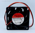 8005941320 PMD2406PMB1-A.(2).GN, Fan Tubeaxial 24VDC Square - 60mm L x 60mm H Ball 56.5 CFM (1.58m³/min) 2 Wire Leads Hirschmann
