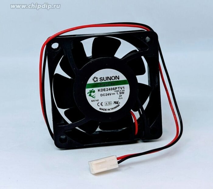 8017320774 Вентилятор Sunon KDE2406PTV1 60x25мм 24V 1.9W 0.079A () Hirschmann — изображение 2
