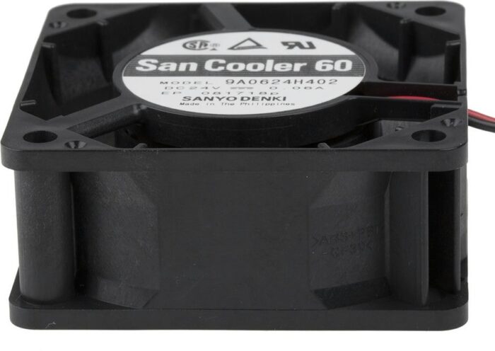 8005415289 9A0624H402, DC Fans DC Axial Fan, 60x60x25mm, 24VDC Hirschmann — изображение 4