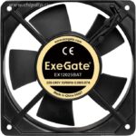 9000952361 EX12025BAT, Вентилятор 220В ExeGate 120x120x25 мм, двойной шарикоподш, клеммы, 2200RPM, 33dBA Hirschmann