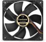 9000940635 EP12025B3P, Вентилятор ExeGate ExtraPower 120x120x25 мм, двойной шарикоподшипник, 3pin,1600RPM,25dBA Hirschmann — изображение 3
