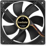 9000945744 EX12025S3P, Вентилятор ExeGate 120x120x25 мм, подшипник скольжения, 3pin, 1200RPM, 26dBA Hirschmann
