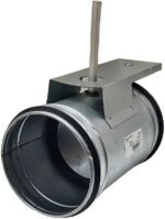 8022133595 TKD-125 Регулирующая заслонка круглая с площадкой под привод диам. 125мм 550125 Hirschmann