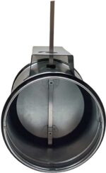 8022133595 TKD-125 Регулирующая заслонка круглая с площадкой под привод диам. 125мм 550125 Hirschmann — изображение 3