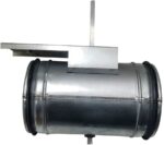 8022133595 TKD-125 Регулирующая заслонка круглая с площадкой под привод диам. 125мм 550125 Hirschmann — изображение 4