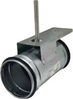 8022133596 TKD-100 Регулирующая заслонка круглая с площадкой под привод диам. 100мм 550100 Hirschmann