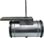 8022133596 TKD-100 Регулирующая заслонка круглая с площадкой под привод диам. 100мм 550100 Hirschmann — изображение 2