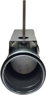 8022133596 TKD-100 Регулирующая заслонка круглая с площадкой под привод диам. 100мм 550100 Hirschmann — изображение 3