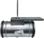 8022133596 TKD-100 Регулирующая заслонка круглая с площадкой под привод диам. 100мм 550100 Hirschmann — изображение 4