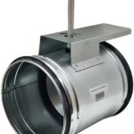 8022133597 TKD-160 Регулирующая заслонка круглая с площадкой под привод диам. 160мм 550160 Hirschmann