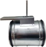 8022133597 TKD-160 Регулирующая заслонка круглая с площадкой под привод диам. 160мм 550160 Hirschmann — изображение 4