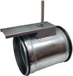8022133597 TKD-160 Регулирующая заслонка круглая с площадкой под привод диам. 160мм 550160 Hirschmann — изображение 5