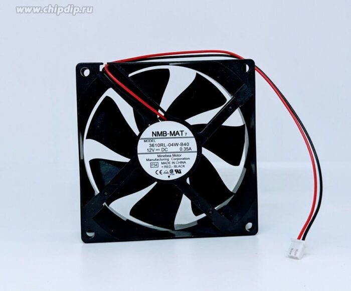 8017873545 Вентилятор NMB-MAT 3610RL-04W-B40 92x25мм 12V 3.36W 0.35А OEM () Hirschmann — изображение 2