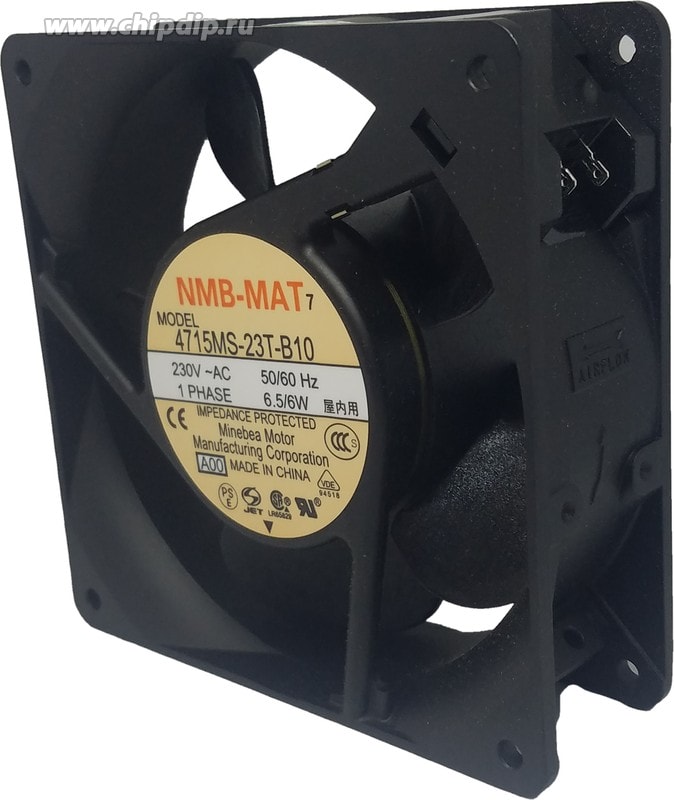 doc032179206 8016696947 Вентилятор NMB 4715MS-23T-B10 230V 120x38 клемма 50/60hz 6.5/6w Hirschmann — изображение 1