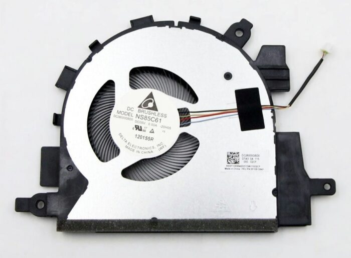8022296624 Вентилятор (кулер) для ноутбука Lenovo IdeaPad 3-15ALC6 3-15ITL6 3-15ADA6 Hirschmann — изображение 2