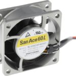 8006914162 9LG0624P4H001, Fan Tubeaxial 24VDC Square - 60mm L x 60mm H Ball 27.5 CFM (0.770m³/min) 4 Wire Leads Hirschmann