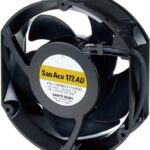 8046333632 9ADW5701P5H003,AC Axial Fan, 100V to 240V, Rectangular with Rounded Ends, 172 mm, 51 mm, 236 CFM Hirschmann