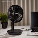 8010098309 60-0215, Вентилятор настольный USB, черный, 6Вт Hirschmann — изображение 7