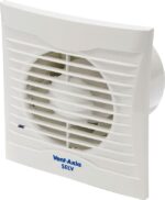 8002724483 Silhouette 100SVT Silhouette Rectangular Ceiling Mounted, Panel Mounted, Wall Mounted Extractor Fan, 76m³/h Hirschmann