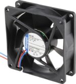 8009102097 8412NH, 8400 N Series Axial Fan, 12 V dc, DC Operation, 79m³/h, 2.1W, 180mA Max, 80 x 80 x 25mm Hirschmann — изображение 2