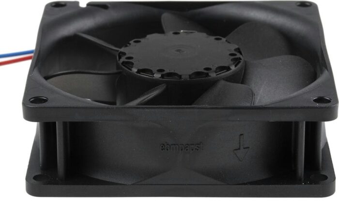 8009102097 8412NH, 8400 N Series Axial Fan, 12 V dc, DC Operation, 79m³/h, 2.1W, 180mA Max, 80 x 80 x 25mm Hirschmann — изображение 4
