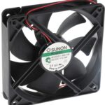 8002721856 MEC0252V1-0000-A99, ME Series Axial Fan, 24 V dc, DC Operation, 184m³/h, 5W, 207mA Max, 120 x 120 x 25mm Hirschmann