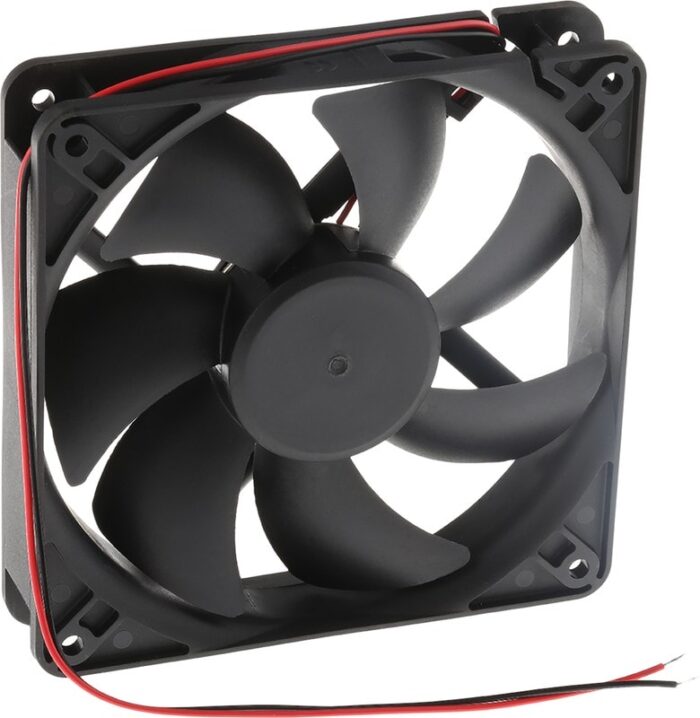 8002721856 MEC0252V1-0000-A99, ME Series Axial Fan, 24 V dc, DC Operation, 184m³/h, 5W, 207mA Max, 120 x 120 x 25mm Hirschmann — изображение 3