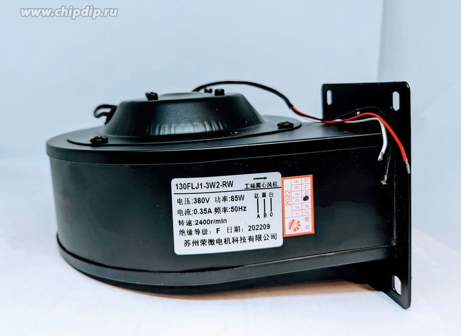 doc032927602 8035598464 Вентилятор Tidar 130FLJ1-3W2 380V 0.35A 85W 3pin Hirschmann — изображение 1