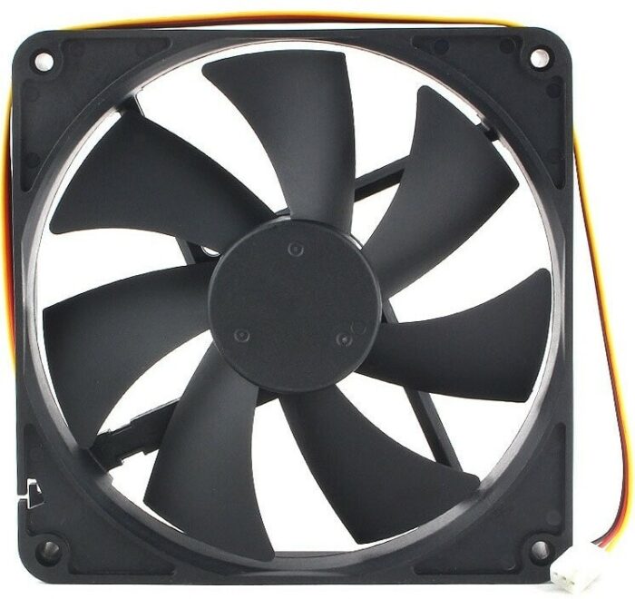 8048463096 Вентилятор Gembird D14025HM-3, 140x140x25, гидродин.подшипник, 3pin, провод 40см Hirschmann — изображение 7