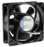 8006154167 4658N, Fan Tubeaxial 230VAC Square - 119mm L x 119mm H Ball 99.9 CFM (2.80m³/min) 2 Terminals Hirschmann — изображение 8